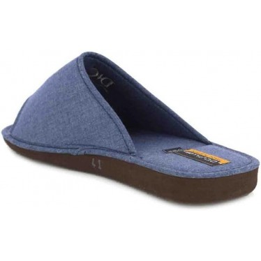 Doctor Cutillas Hausschuhe 12251 Canvas-Pantoletten MARINO