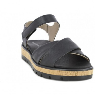 Doctor Cutillas Sandalen 37104 Selbstklebendes Leder NEGRO