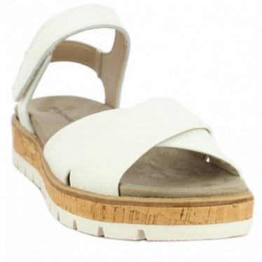Doctor Cutillas Sandalen 37104 Selbstklebendes Leder BLANCO