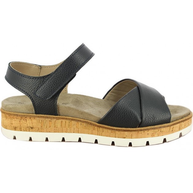 Doctor Cutillas Sandalen 37104 Selbstklebendes Leder MARINO Doctor Cutillas Sandalen 37104 Selbstklebendes Leder MARINO