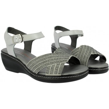 Doctor Cutillas 32160 Lässige Keilsandalen BLANCO