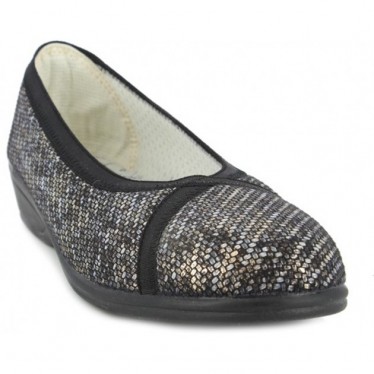 Doctor Cutillas Ballerina 741 Druck NEGRO