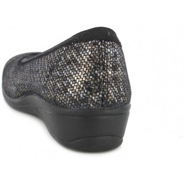 Doctor Cutillas Ballerina 741 Druck NEGRO