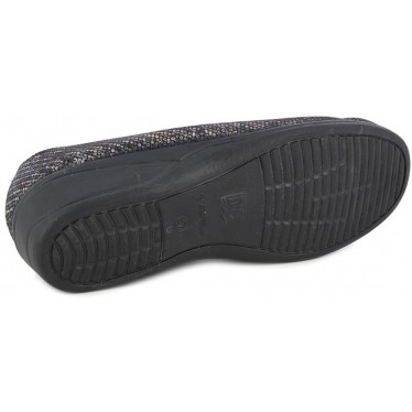 Doctor Cutillas Ballerina 741 Druck NEGRO