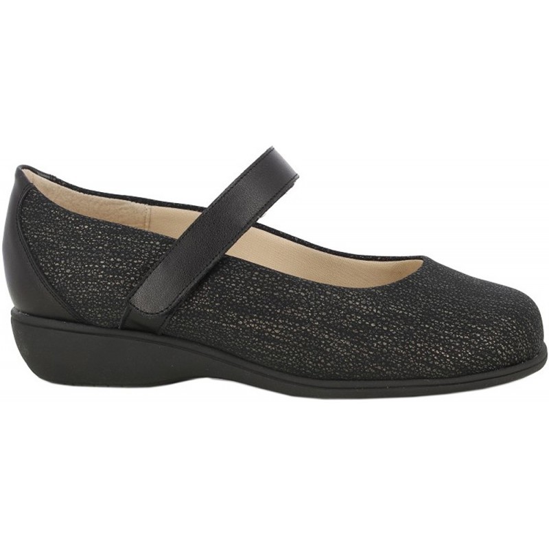 Doctor Cutillas Ballerinas 53710 Gummibänder NEGRO