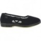Doctor Cutillas Ballerinas 414 Offene Seite NEGRO