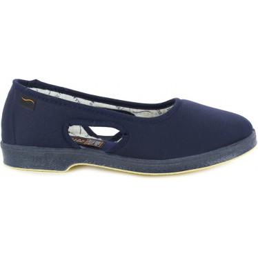Doctor Cutillas Ballerinas 414 Offene Seite AZUL