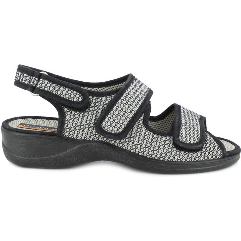 Doctor Cutillas Sandalen 21783 Selbstklebend NEGRO