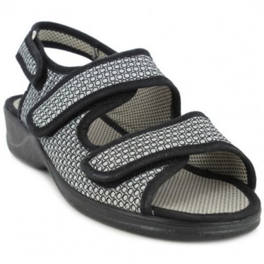 Doctor Cutillas Sandalen 21783 Selbstklebend NEGRO