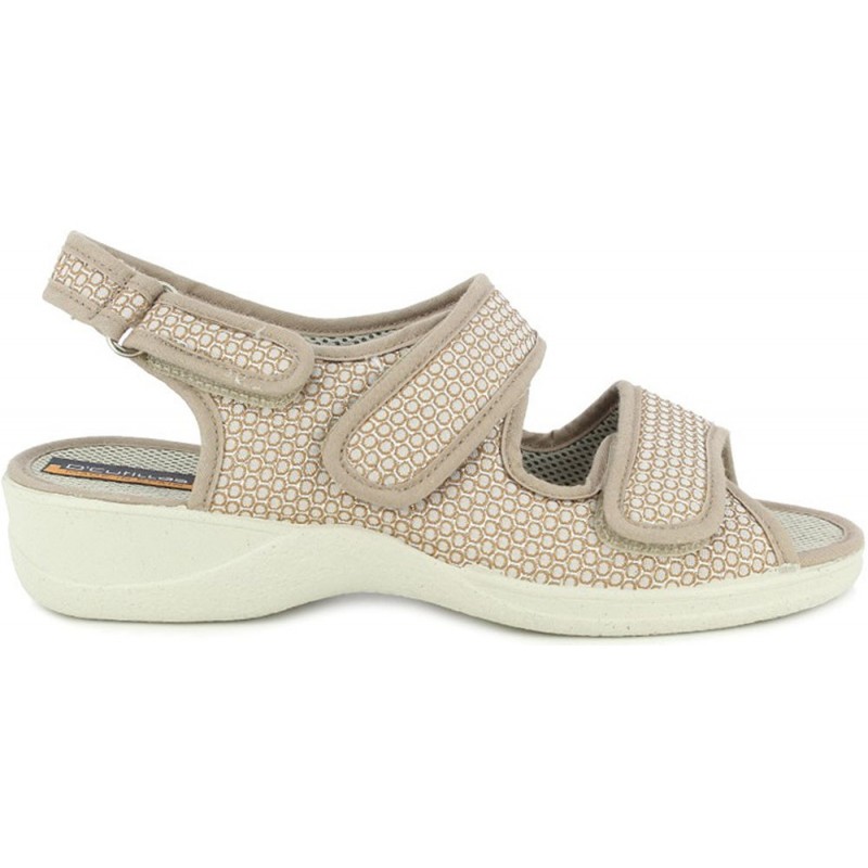 Doctor Cutillas Sandalen 21783 Selbstklebend TAUPE