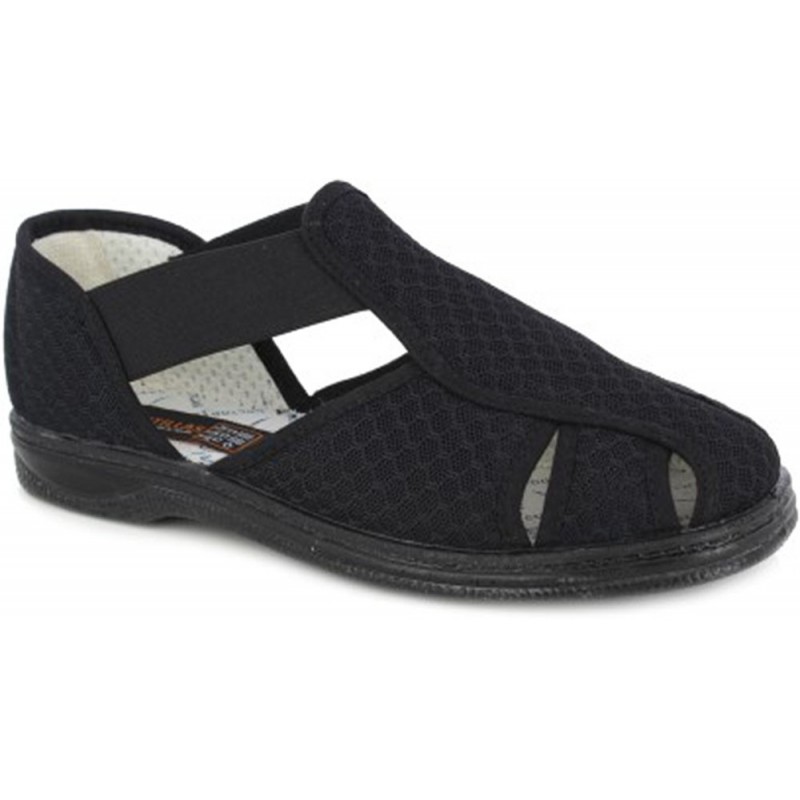 Doctor Cutillas 14197 elastische Sandalen NEGRO