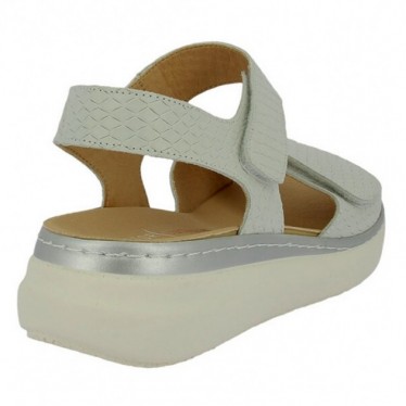 Doctor Cutillas Sandalen 46012 Schlangenmuster BLANCO