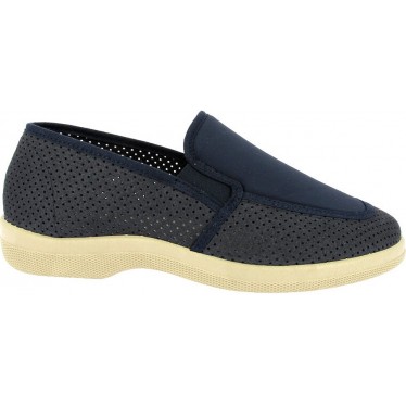 Doctor Cutillas Mokassins 21320 Gehacktes Canvas MARINO