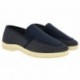 Doctor Cutillas Mokassins 21320 Gehacktes Canvas MARINO