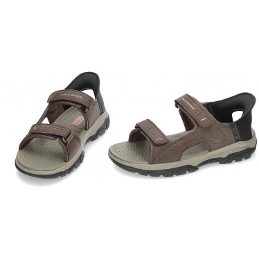 Skechers Slip-Ins Tresmen-Reece Sandalen 205289 CHOCOLATE