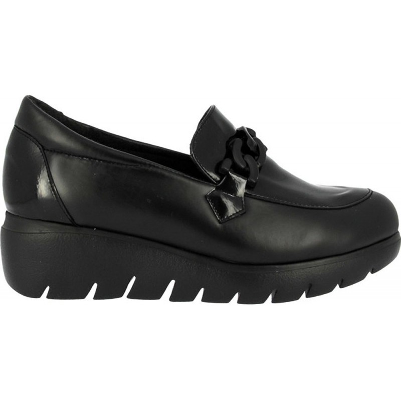 DOCTOR CUTILLAS MOKASIN 89544 LACKLEDER NEGRO