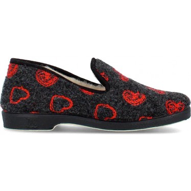 DOCTOR CUTILLAS HEARTS HAUSSCHUHE 332 NEGRO