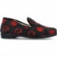 DOCTOR CUTILLAS HEARTS HAUSSCHUHE 332 NEGRO