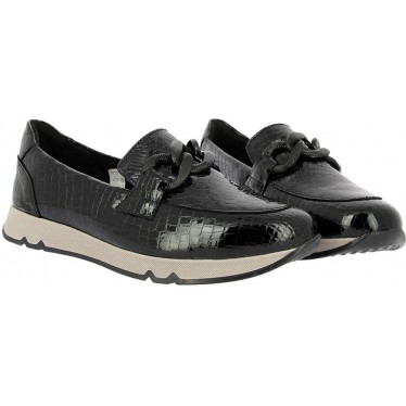 Doctor Cutillas Damenmokassins 82822 Escamas NEGRO