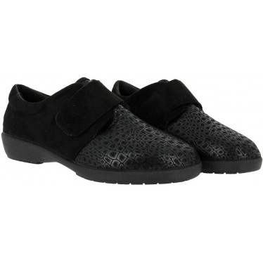 Damen-Sneaker Doctor Cutillas 41617 Selbstklebend NEGRO