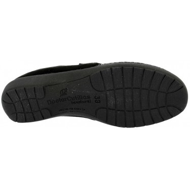Damen-Sneaker Doctor Cutillas 41617 Selbstklebend NEGRO