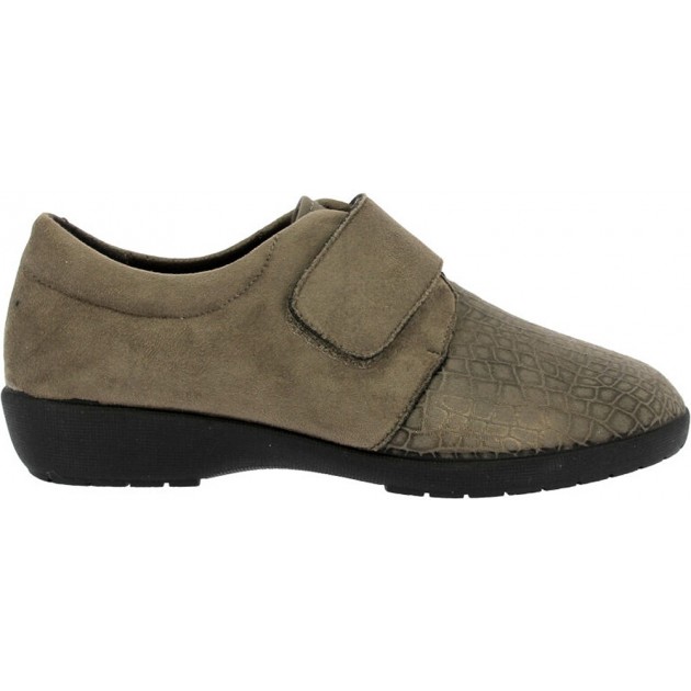 Damen-Sneaker Doctor Cutillas 41617 Selbstklebend TAUPE