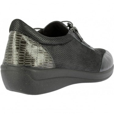 Damen-Sneaker Doctor Cutillas 43528 Seitlicher Reißverschluss ANTRACITA