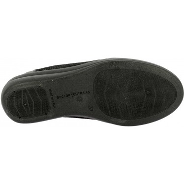 Damen-Sneaker Doctor Cutillas 43528 Seitlicher Reißverschluss ANTRACITA