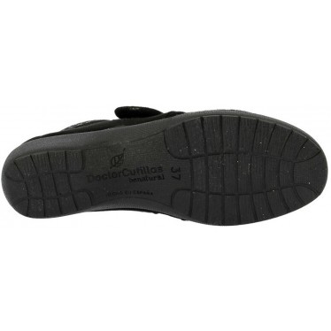 Stiefelette mit selbstklebendem Verschluss DOCTOR CUTILLAS 41616 NEGRO