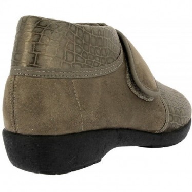 Stiefelette mit selbstklebendem Verschluss DOCTOR CUTILLAS 41616 TAUPE