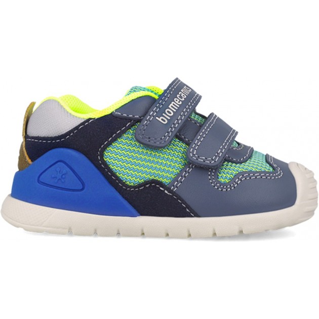 Urbane Sportschuhe für Jungen Biomecanics 252120 Sauvage PETROL_VERDE_B837 Urbane Sportschuhe für Jungen Biomecanics 252120 Sauvage PETROL_VERDE_B837