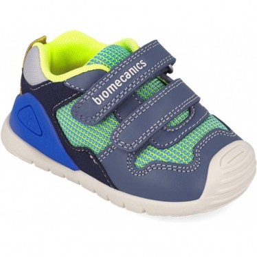 Urbane Sportschuhe für Jungen Biomecanics 252120 Sauvage PETROL_VERDE_B837