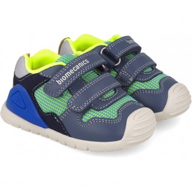 Urbane Sportschuhe für Jungen Biomecanics 252120 Sauvage PETROL_VERDE_B837