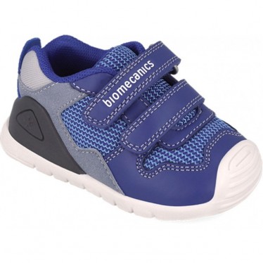 Urbane Sportschuhe für Jungen Biomecanics 252120 Sauvage BLAU_ROYAL_A836