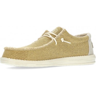 DUDE WALLYBRAIDED LOAFERS OCRE