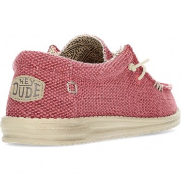 DUDE WALLYBRAIDED LOAFERS RED