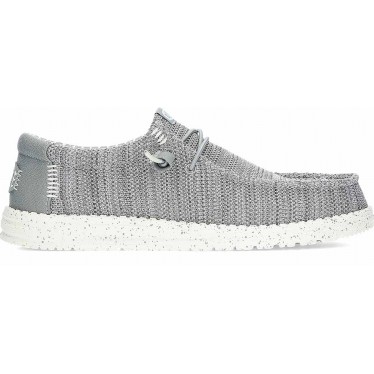 HEYDUDE Wally Stretch Sox HD41898 Herrenschuhe GREY