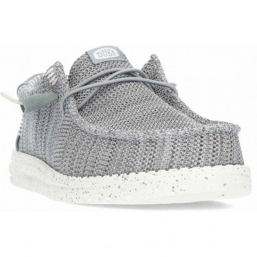 HEYDUDE Wally Stretch Sox HD41898 Herrenschuhe GREY