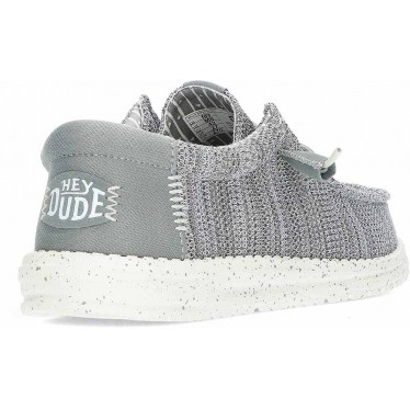 HEYDUDE Wally Stretch Sox HD41898 Herrenschuhe GREY