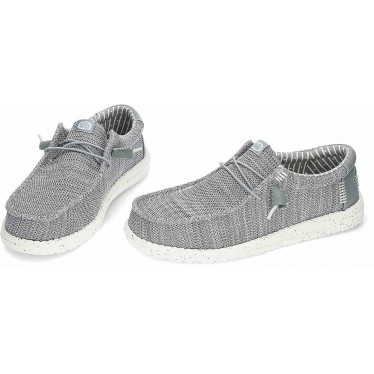 HEYDUDE Wally Stretch Sox HD41898 Herrenschuhe GREY