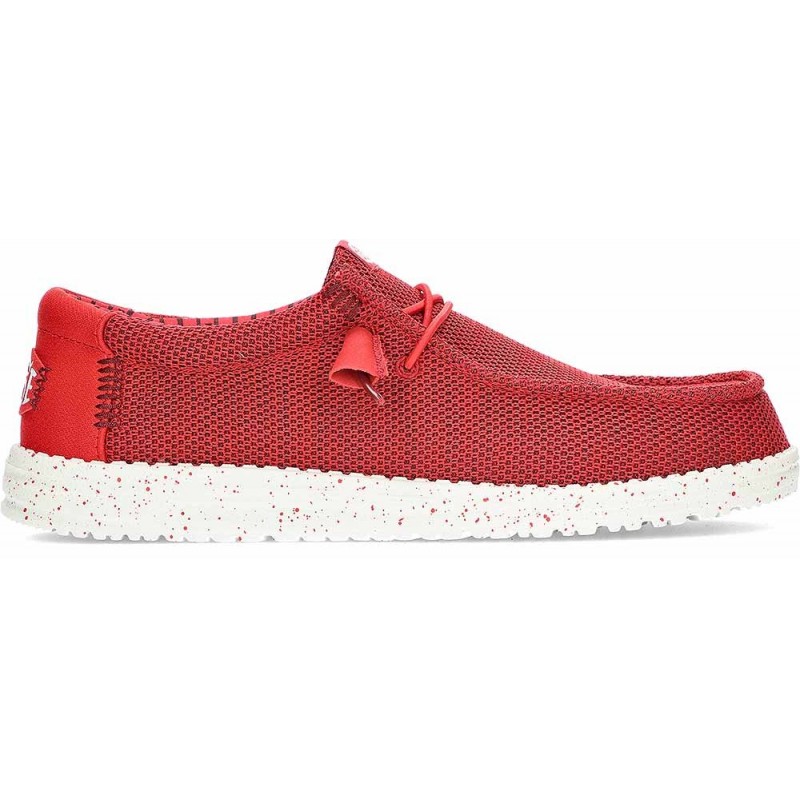 HEYDUDE Wally Stretch Sox HD41898 Herrenschuhe RED