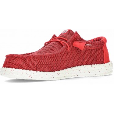 HEYDUDE Wally Stretch Sox HD41898 Herrenschuhe RED