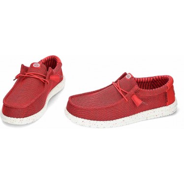 HEYDUDE Wally Stretch Sox HD41898 Herrenschuhe RED