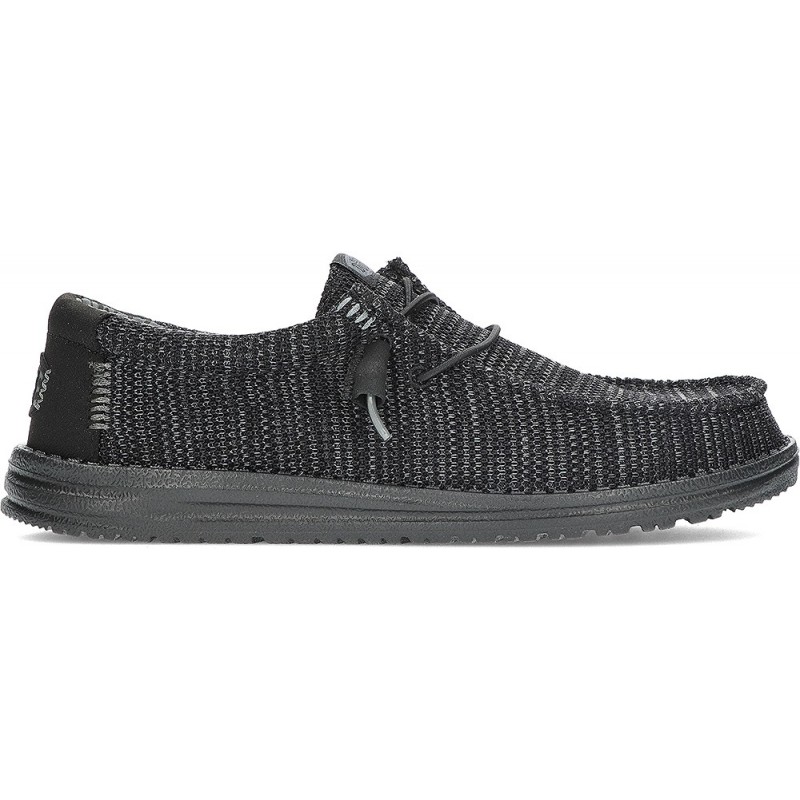 HEYDUDE Wally Stretch Sox HD41898 Herrenschuhe BLACK