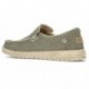 DUDE MIKKA GEFLOCHTENE SCHUHE ARMY_GREEN