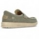 DUDE MIKKA GEFLOCHTENE SCHUHE ARMY_GREEN