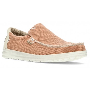 DUDE MIKKA GEFLOCHTENE SCHUHE ORANGE