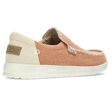 DUDE MIKKA GEFLOCHTENE SCHUHE ORANGE