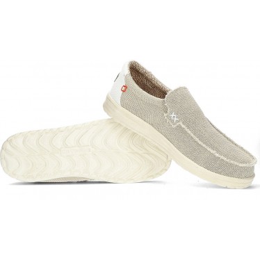 DUDE MIKKA GEFLOCHTENE SCHUHE OFF_WHITE