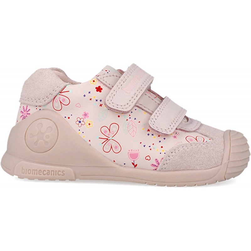 Biomecanics 252100 Mädchen Sportschuhe mit Schmetterlingsdruck COTTON_A779
